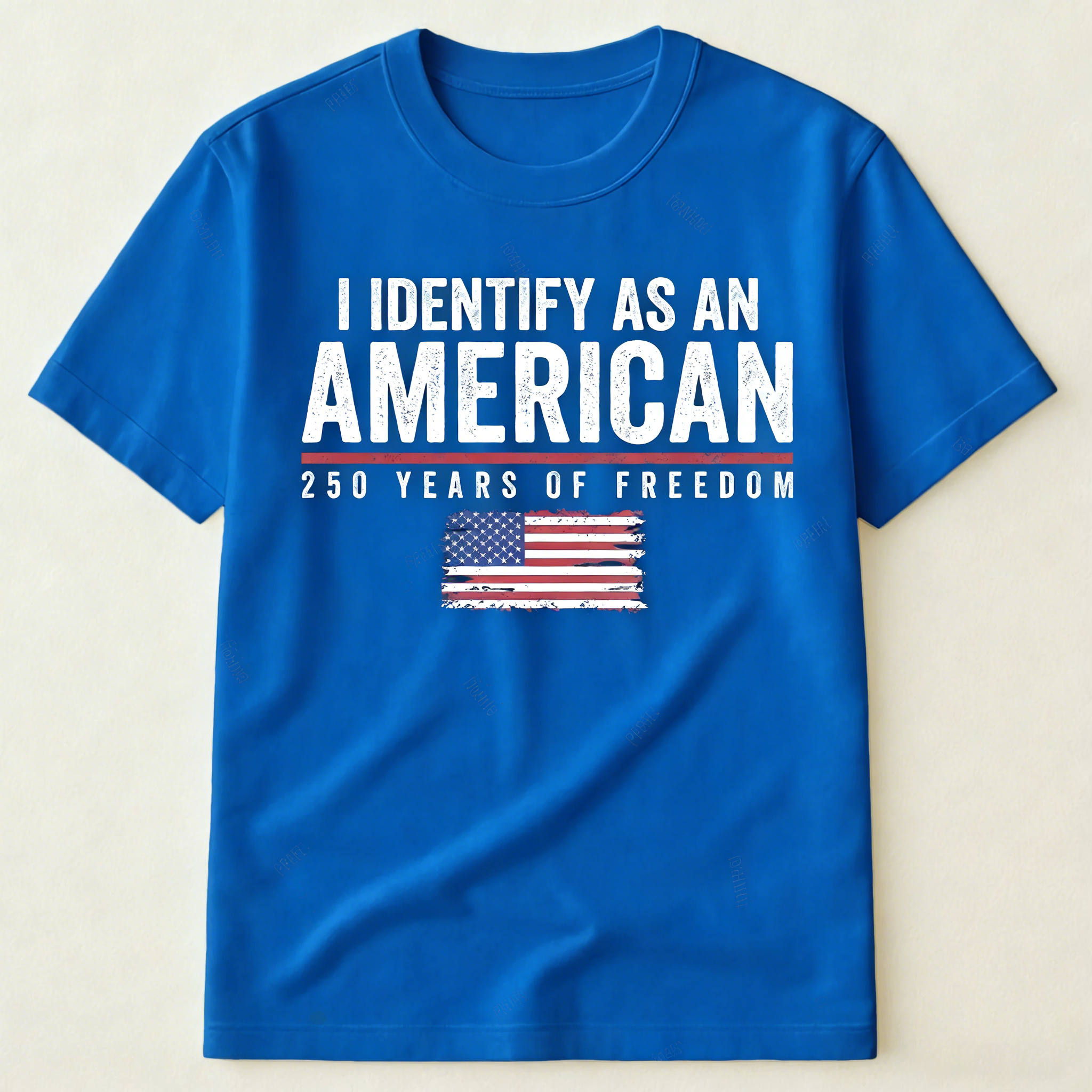 I Identify As An American 250 Years Of Freedom - Shirt