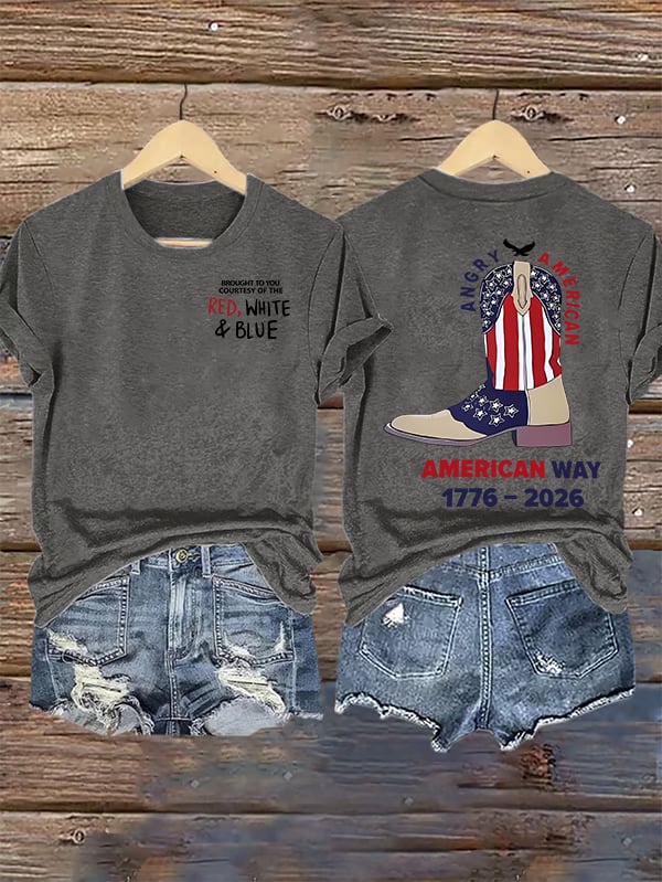 Women's American 250th Print T-Shirt