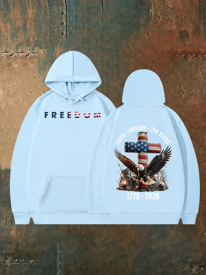 Unisex American 250th Print Hoodie