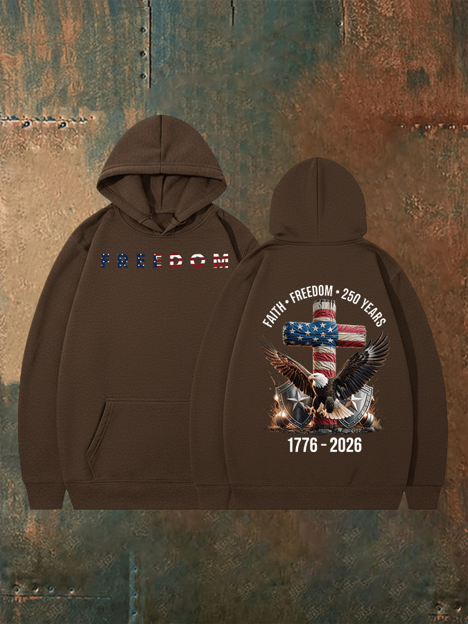 Unisex American 250th Print Hoodie