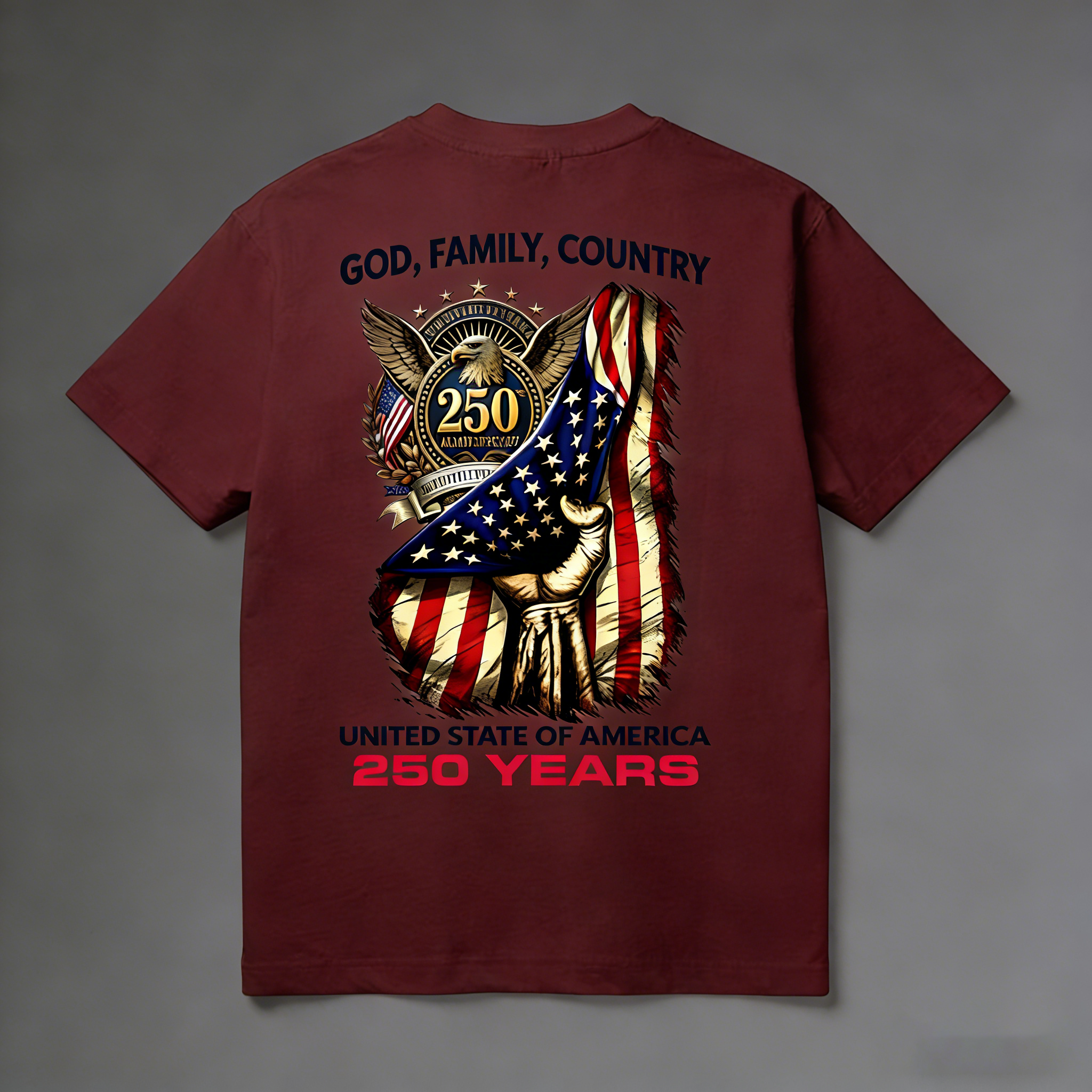 Unisex USA 250 Years Anniversary T-Shirt