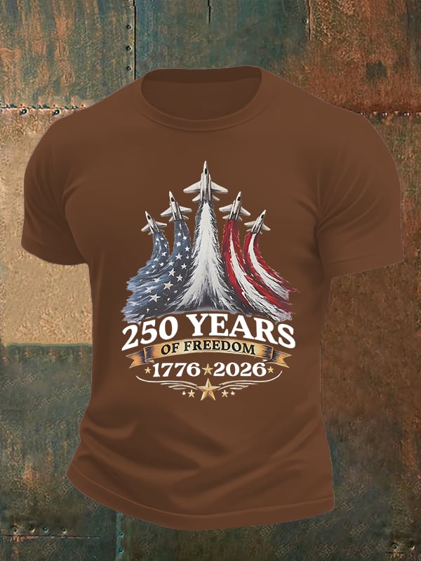 Men's 250 YEARS OF FREEDOM Print T-Shirt