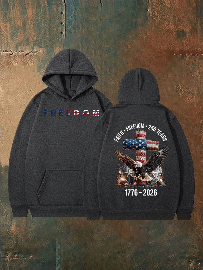 Unisex American 250th Print Hoodie