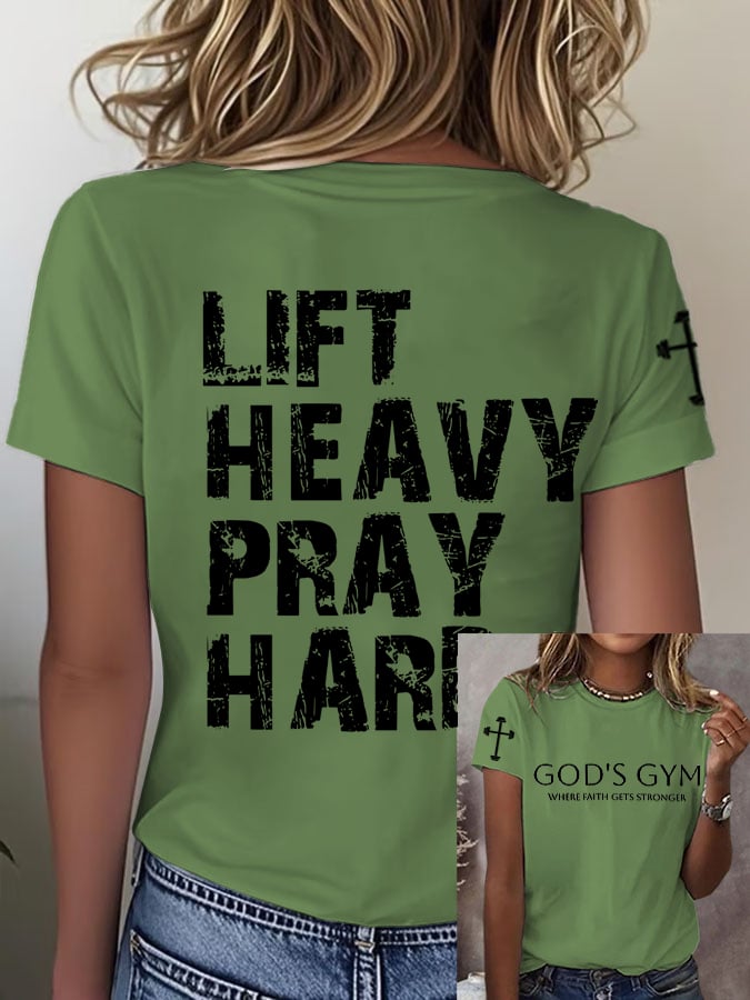 Women's Gym Faith T-Shirt