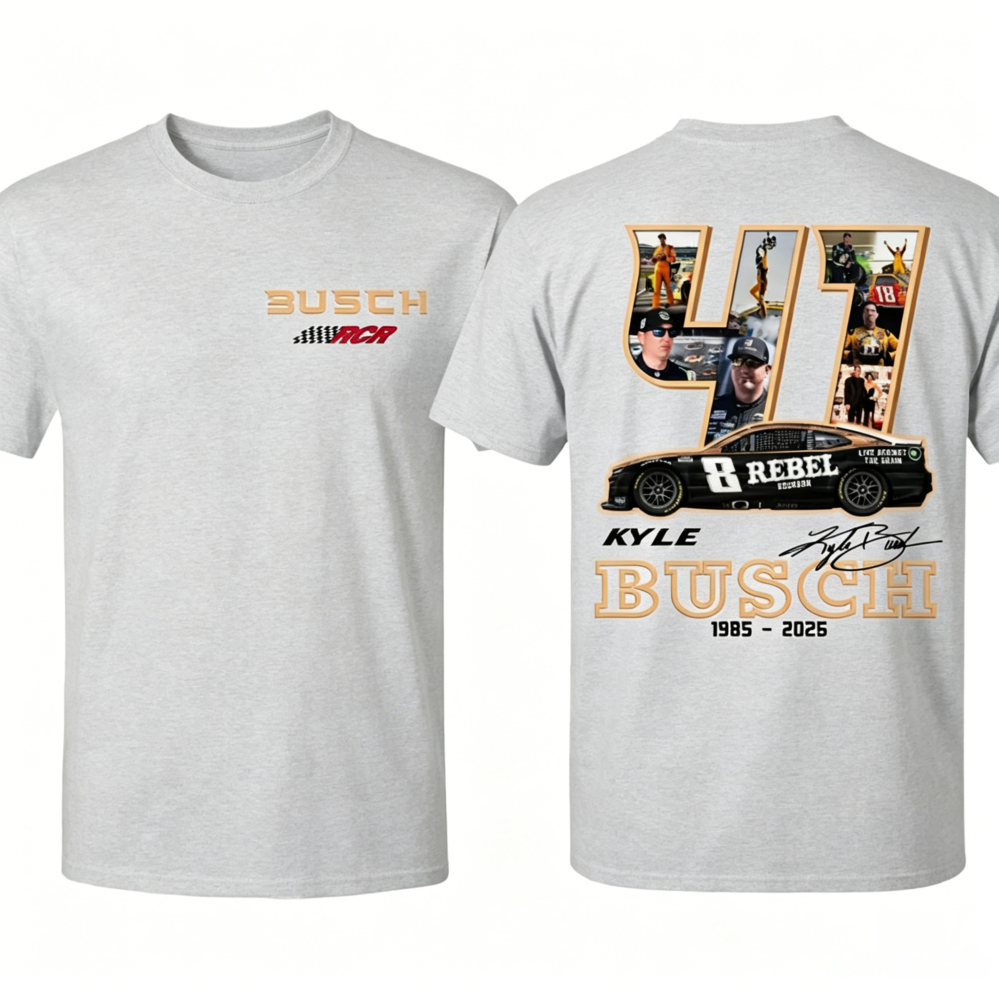 Unisex Kyle Busch 41 Tribute T-Shirt