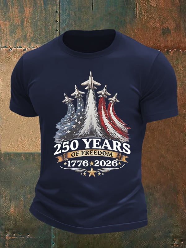 Men's 250 YEARS OF FREEDOM Print T-Shirt