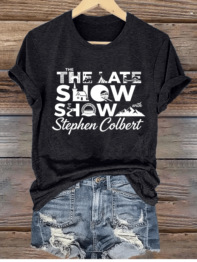 🔥Buy 3 Get 10% Off Women's Retro Last Show Tree Print T-Shirt