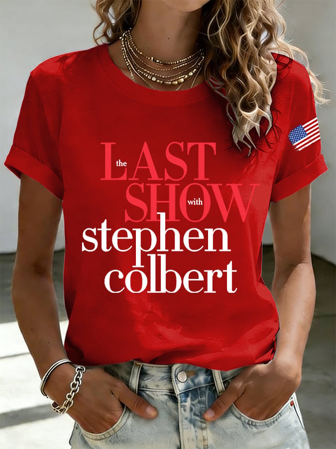 🔥Buy 3 Get 10% Off Retro Last Show Print T-Shirt