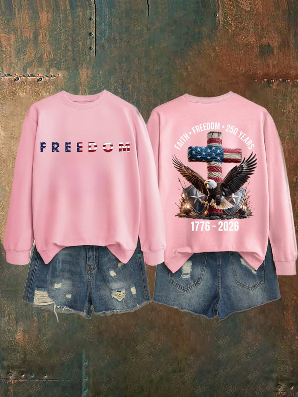 Unisex American 250th Print Sweatshirt
