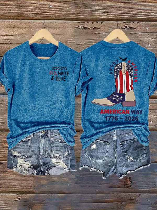 Women's American 250th Print T-Shirt