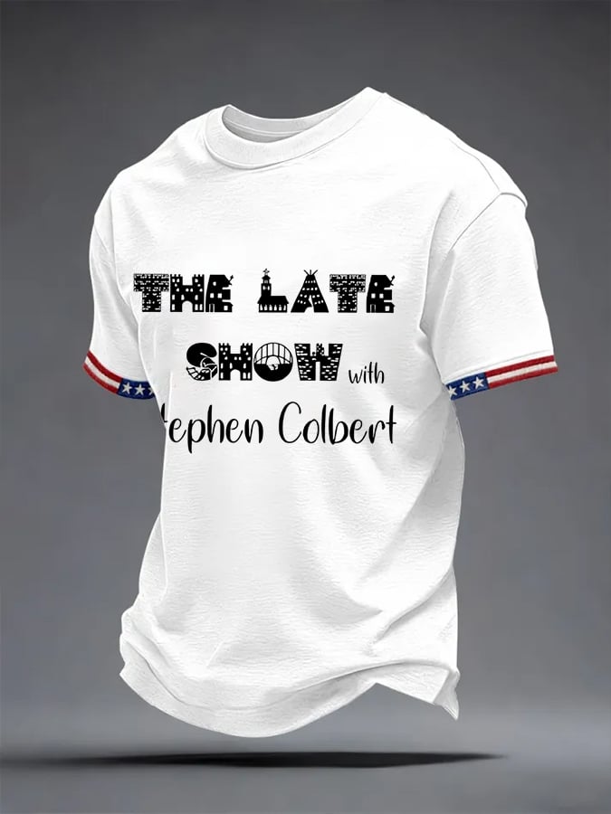 Men's Last Show Printed Casual T-shirt