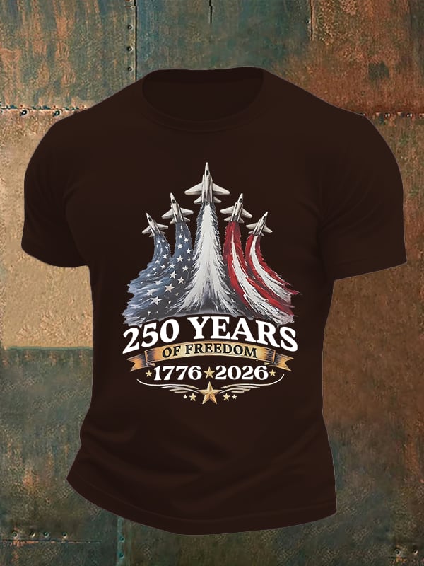 Men's 250 YEARS OF FREEDOM Print T-Shirt