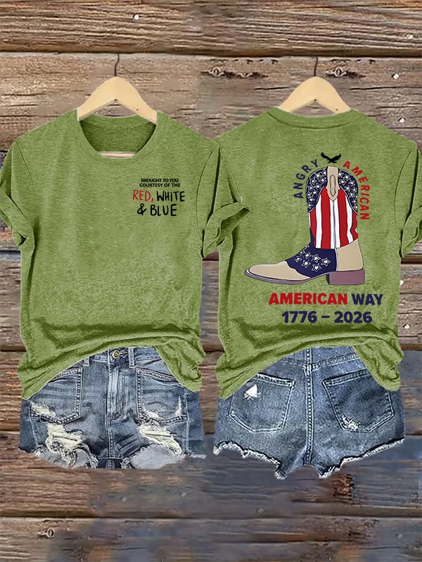 Women's American 250th Print T-Shirt