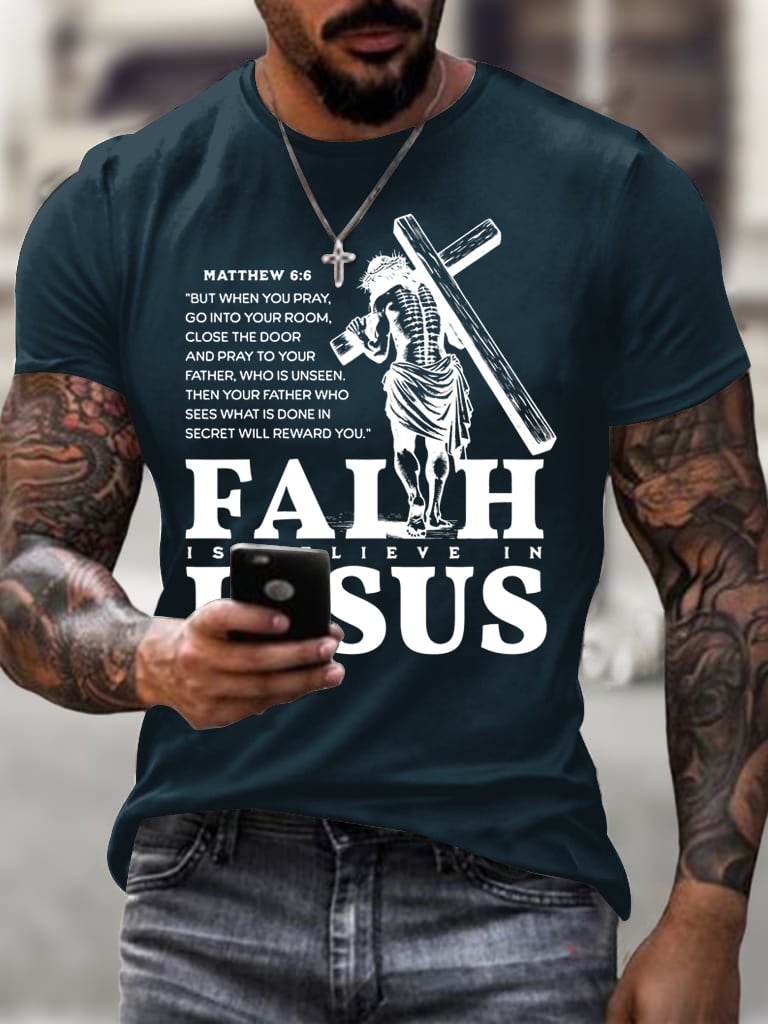 Men's Jesus Faith T-Shirt