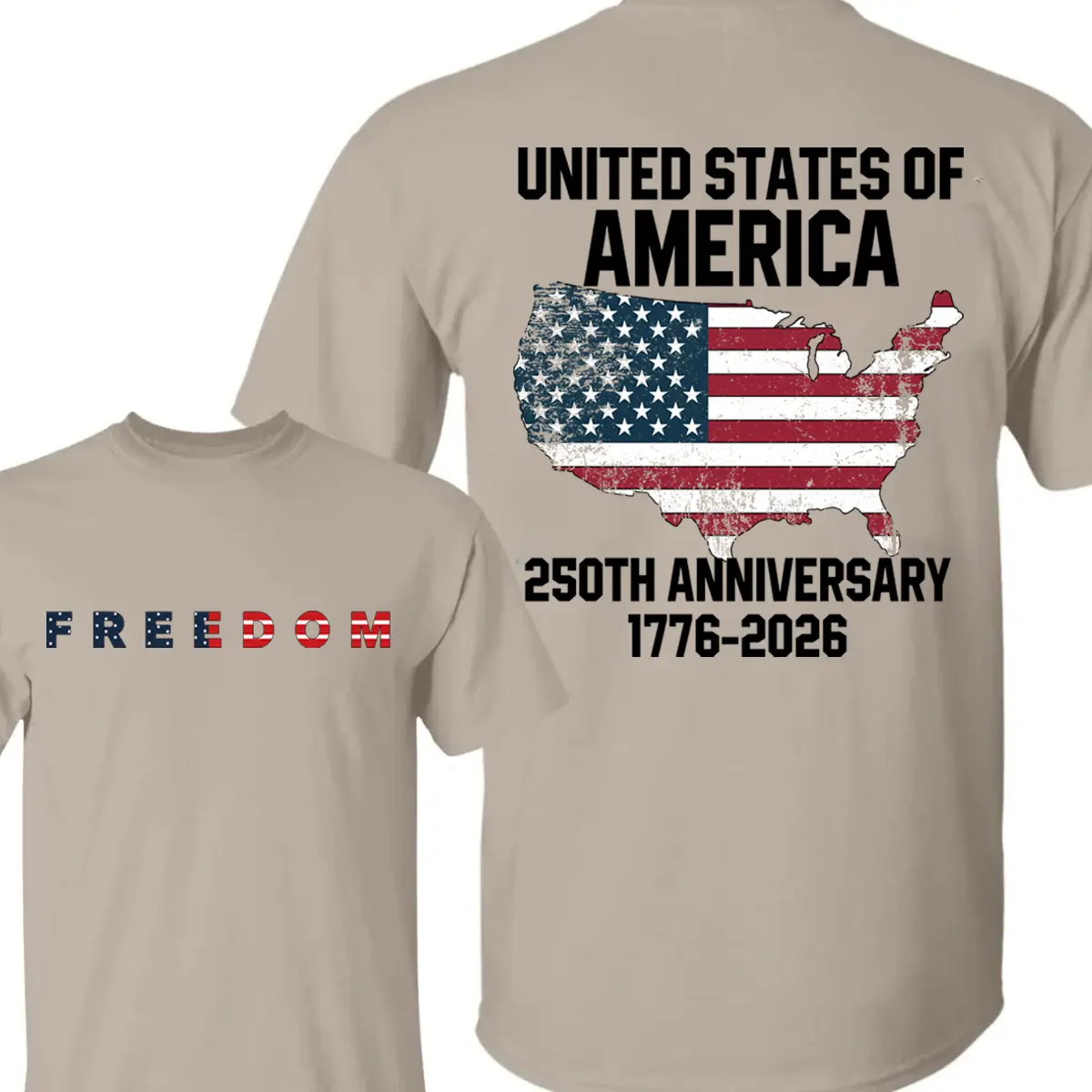 Unisex Freedom 250th Anniversary T-Shirt