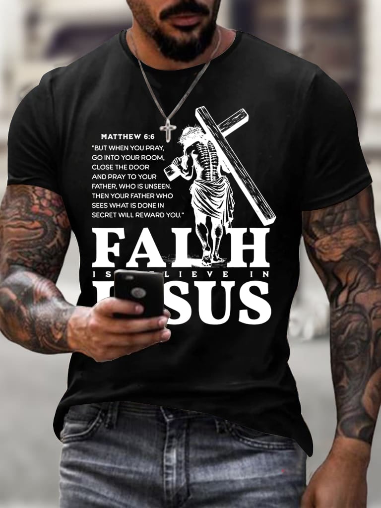 Men's Jesus Faith T-Shirt