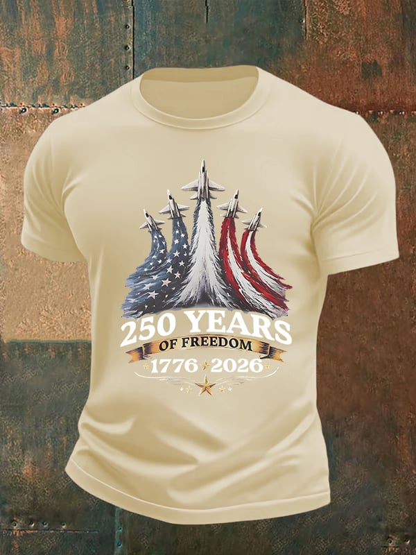 Men's 250 YEARS OF FREEDOM Print T-Shirt