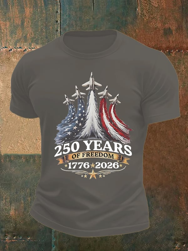 Men's 250 YEARS OF FREEDOM Print T-Shirt