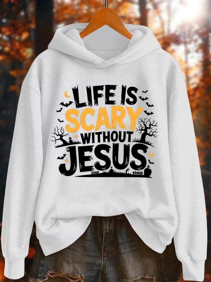 Women'S Casual Faith Hooded Sweatshirt