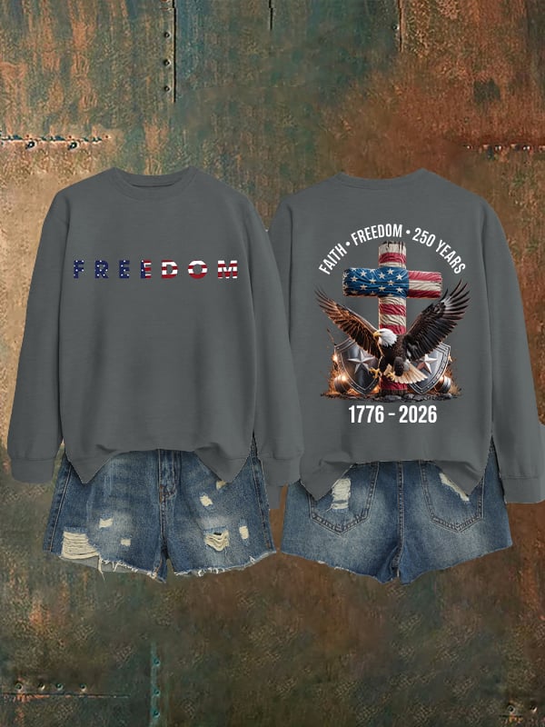 Unisex American 250th Print Sweatshirt