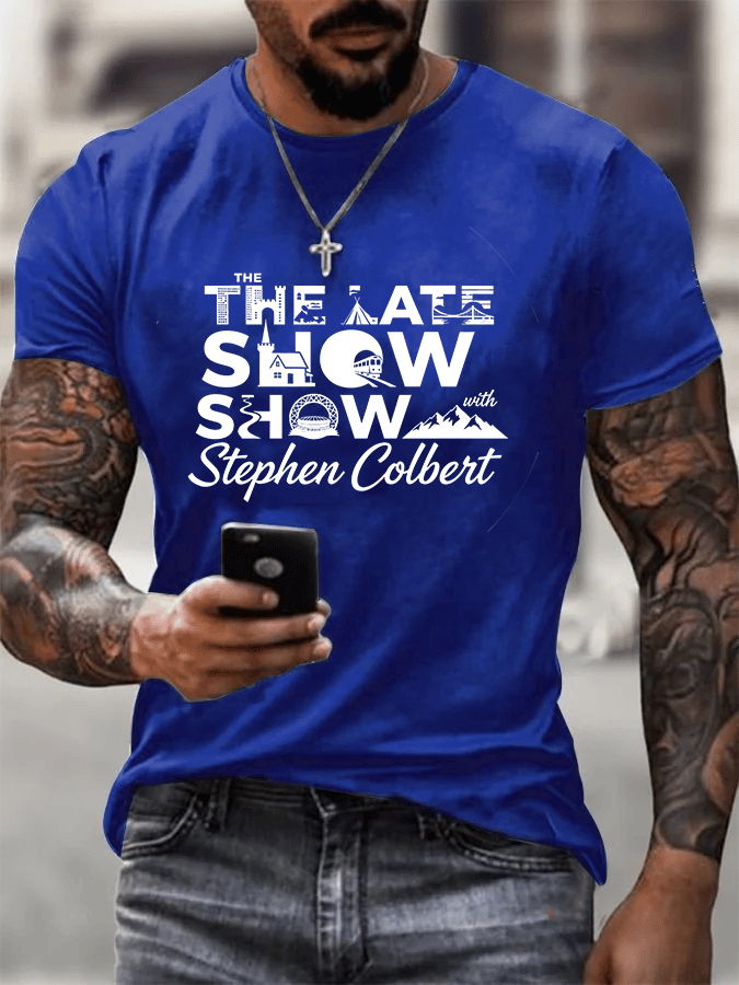 🔥Buy 3 Get 10% Off Men's Retro Last Show Print T-Shirt