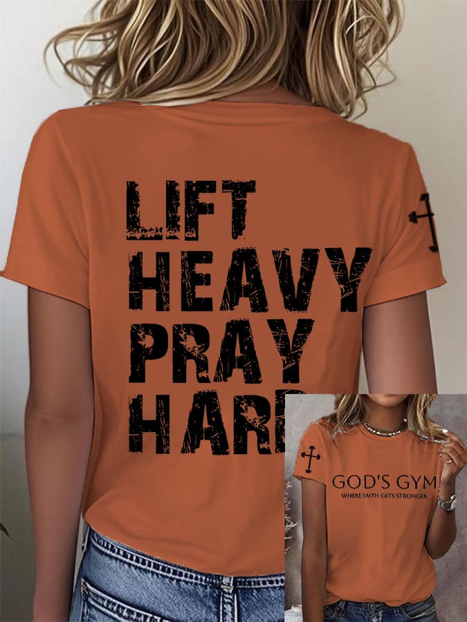Women's Gym Faith T-Shirt