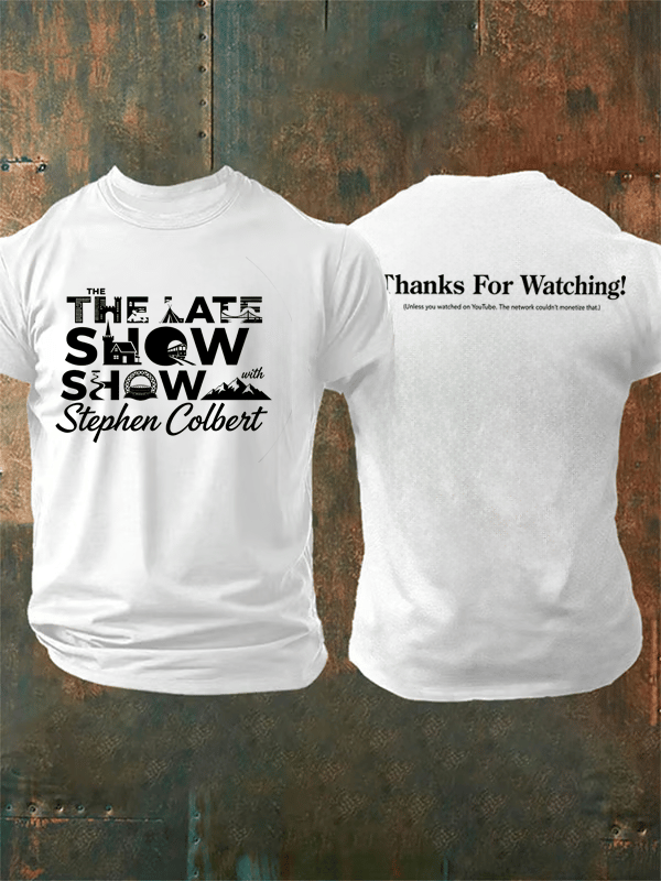 🔥Buy 3 Get 10% Off Men's Retro Last Show Print T-Shirt