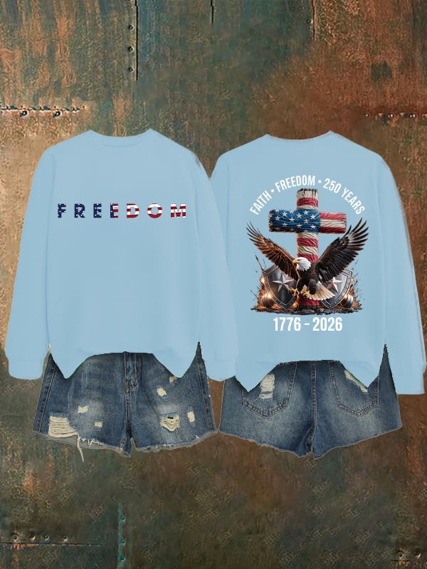Unisex American 250th Print Sweatshirt