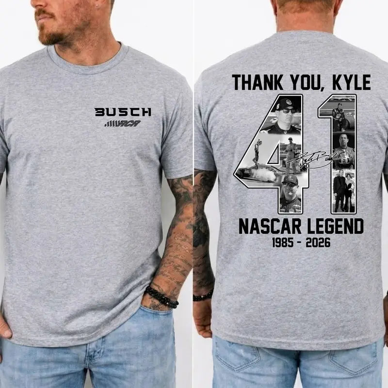 Unisex Kyle Busch 41 Tribute T-Shirt