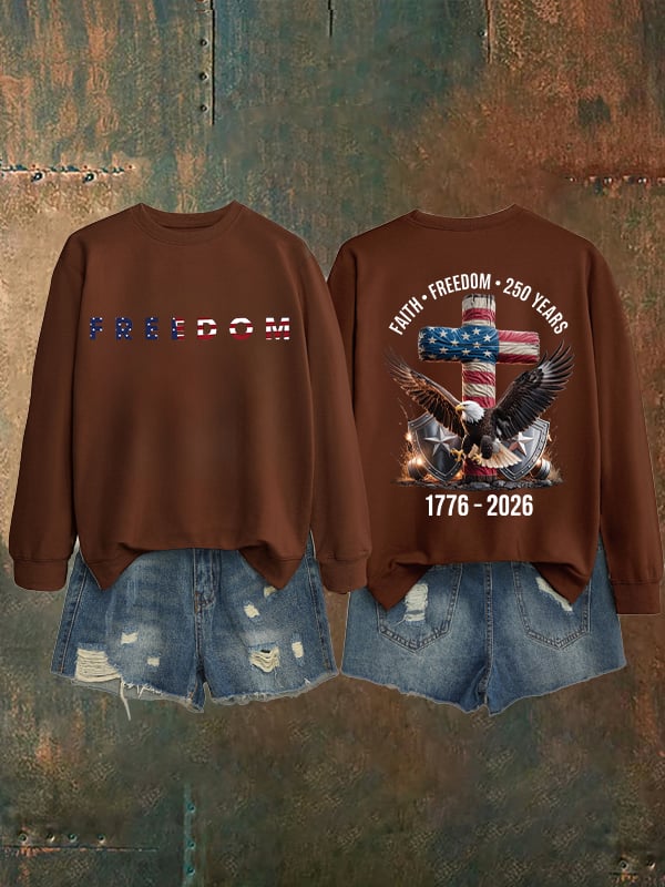Unisex American 250th Print Sweatshirt