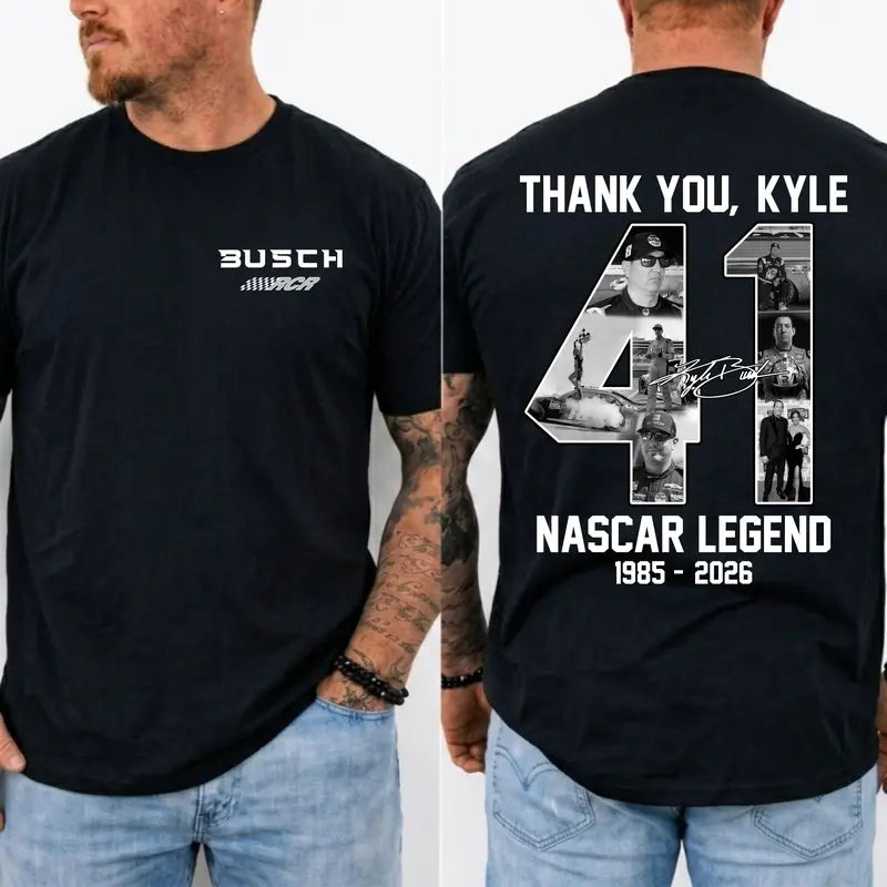 Unisex Kyle Busch 41 Tribute T-Shirt