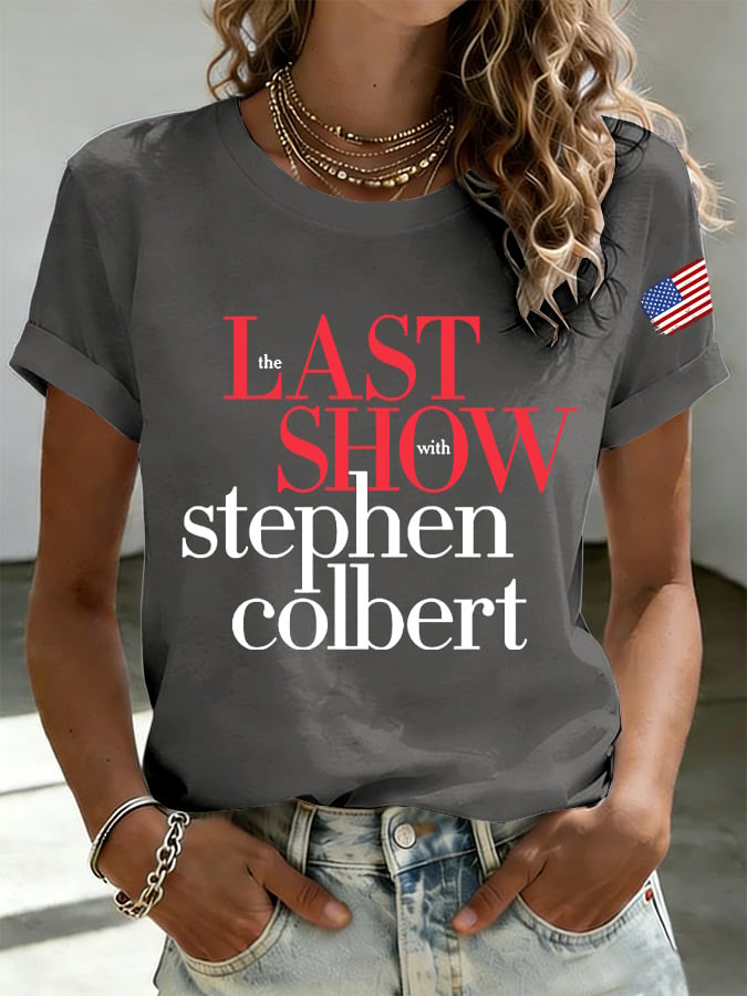 🔥Buy 3 Get 10% Off Retro Last Show Print T-Shirt