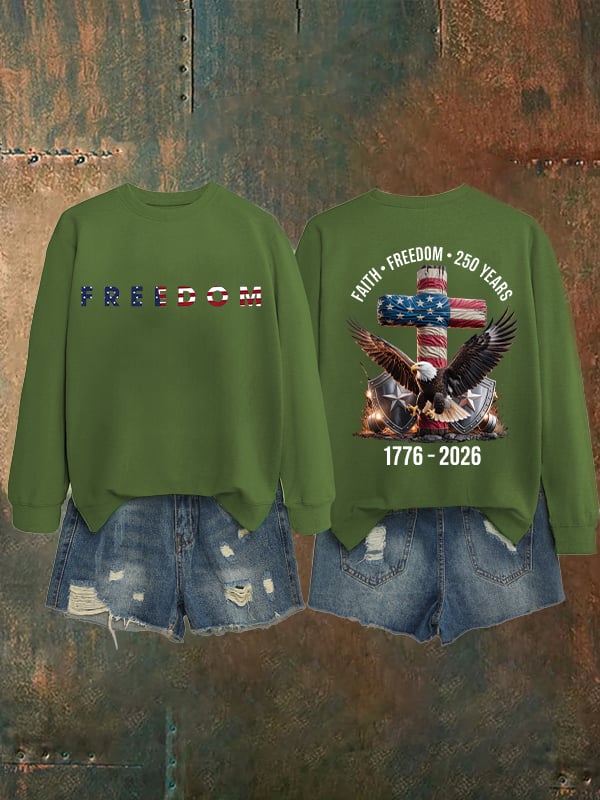 Unisex American 250th Print Sweatshirt