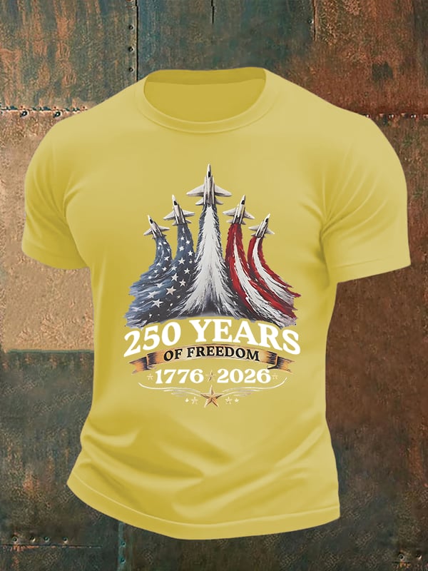 Men's 250 YEARS OF FREEDOM Print T-Shirt