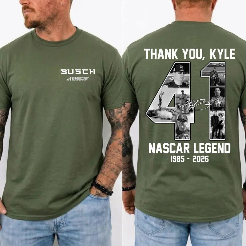 Unisex Kyle Busch 41 Tribute T-Shirt