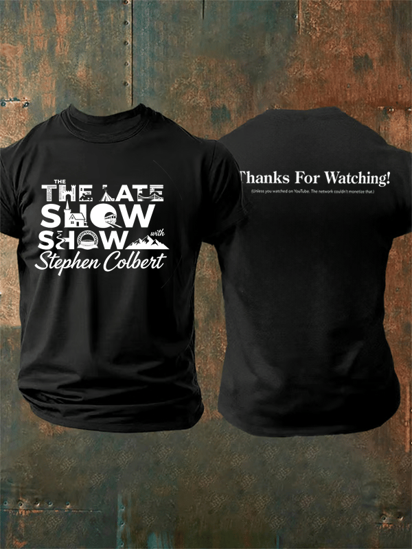 🔥Buy 3 Get 10% Off Men's Retro Last Show Print T-Shirt