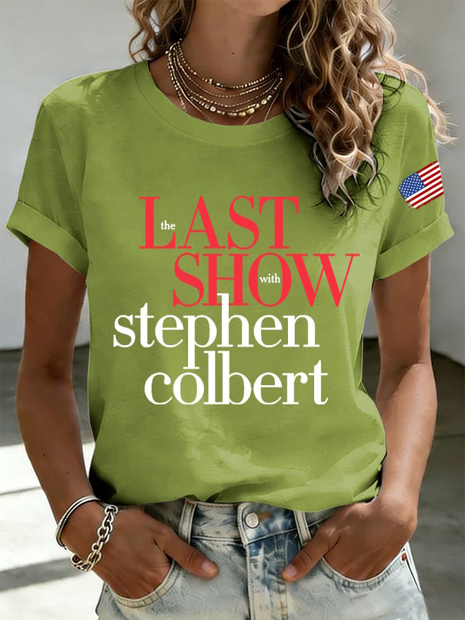 🔥Buy 3 Get 10% Off Retro Last Show Print T-Shirt