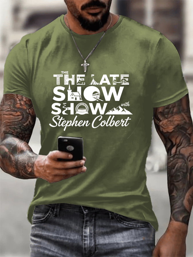 🔥Buy 3 Get 10% Off Men's Retro Last Show Print T-Shirt