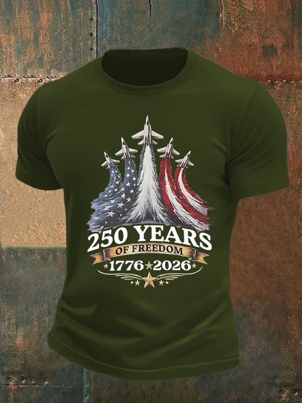 Men's 250 YEARS OF FREEDOM Print T-Shirt