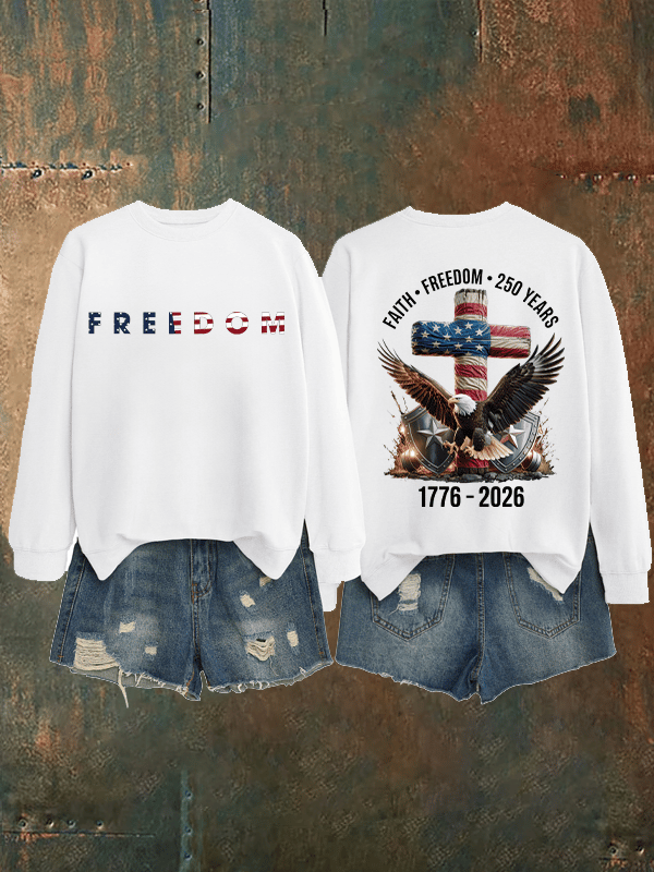 Unisex American 250th Print Sweatshirt