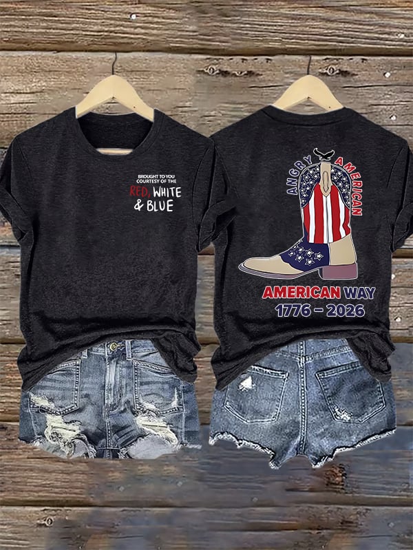 Women's American 250th Print T-Shirt