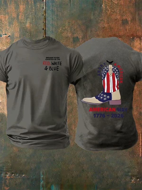 Men's American 250th Print T-Shirt