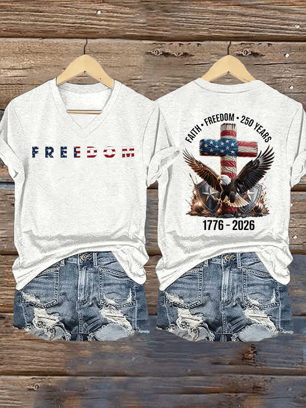 Women's American 250th Print T-Shirt