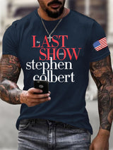 🔥Buy 3 Get 10% Off Men's Retro Last Show Print T-Shirt