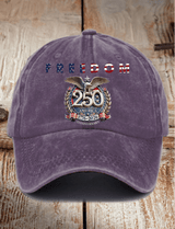Unisex  American 250th Print  Casual  Hat