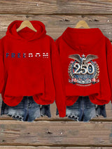 Women's  American 250th Print Hoodie