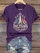 Women's  250 YEARS OF FREEDOM Print T-Shirt
