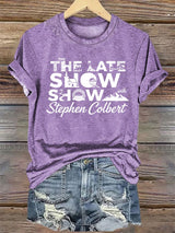🔥Buy 3 Get 10% Off Women's Retro Last Show Tree Print T-Shirt