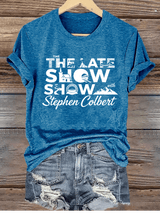 🔥Buy 3 Get 10% Off Women's Retro Last Show Tree Print T-Shirt
