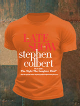 🔥Buy 3 Get 10% Off🔥Men's Retro Last Show Print T-Shirt
